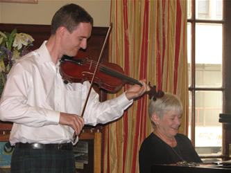 Keith and Muriel in concert